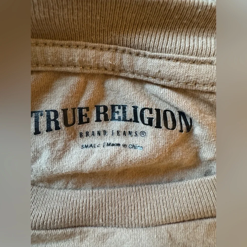 True Religion Tan Graphic T-Shirt
